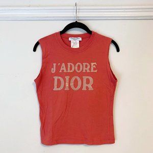 CHRISTIAN DIOR J’Adore Dior Sleeveless T-Shirt